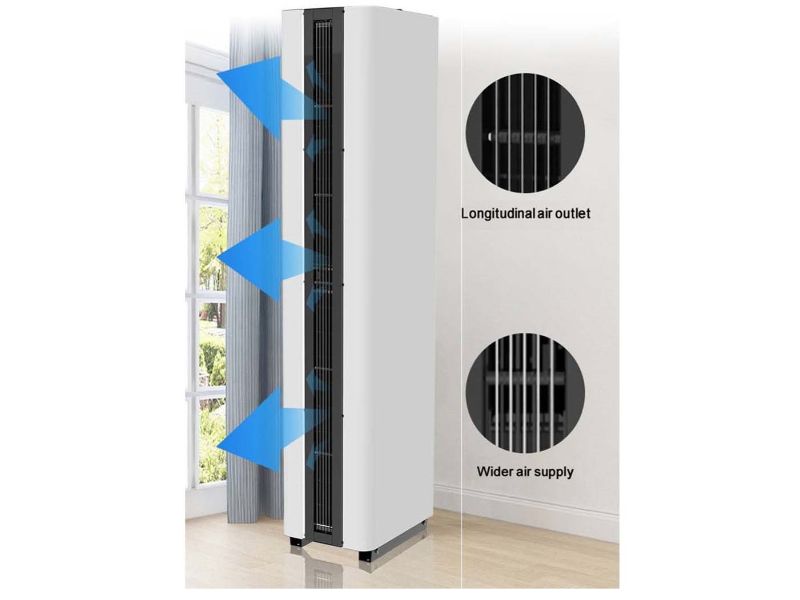 vertical air curtain