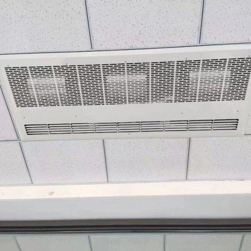 above ceiling air curtain